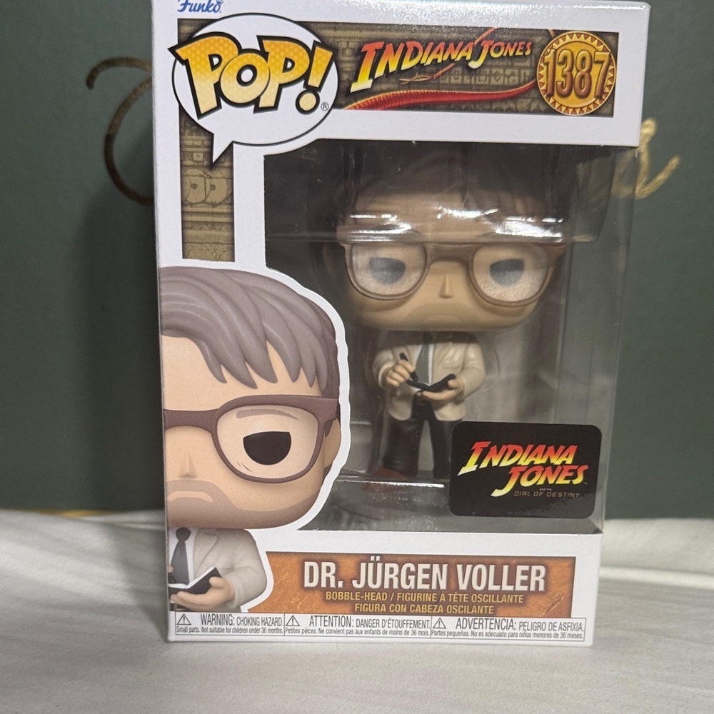 Funko Pop! Indiana Jones Figure with Glasses - Picture 2 of 2